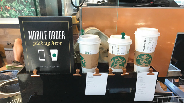 Starbuck mobile order