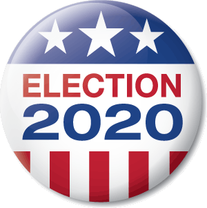 2020 Election button