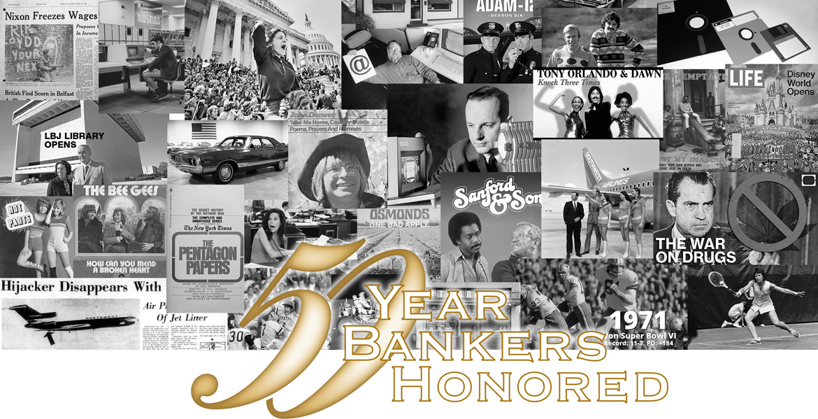 50-Year Bankers honored