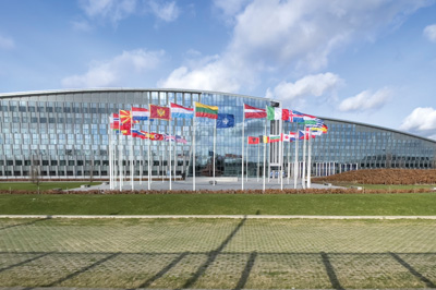 NATO Headquarters in Brussels, Belgium.