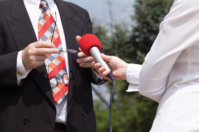 Interviews are a form of earned media.