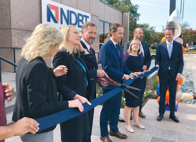 NDBT (North Dallas Bank & Trust Co.) hosted a ribbon-cutting