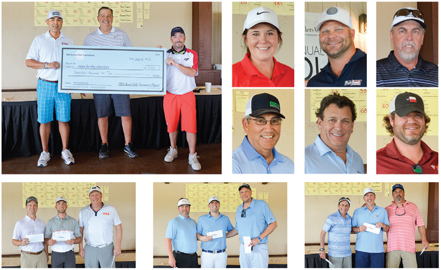2022 Annual Golf Tournament winners