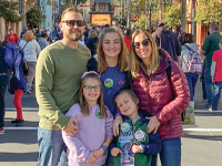 Right before COVID-19 hit in 2020, Brown and his family went to Disney World.