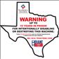 ATM Texas Stickers