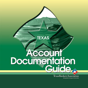 Texas Account Documentation Guide - Printed Manual