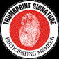 Thumbprint Signature Decals-FRONT
